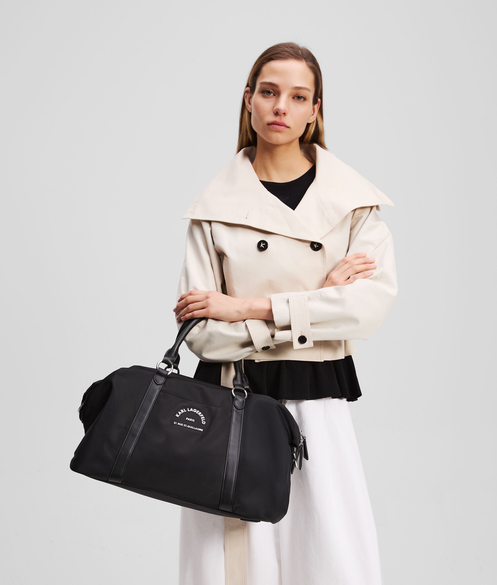 Rue St-Guillaume Weekender Bag Black Black