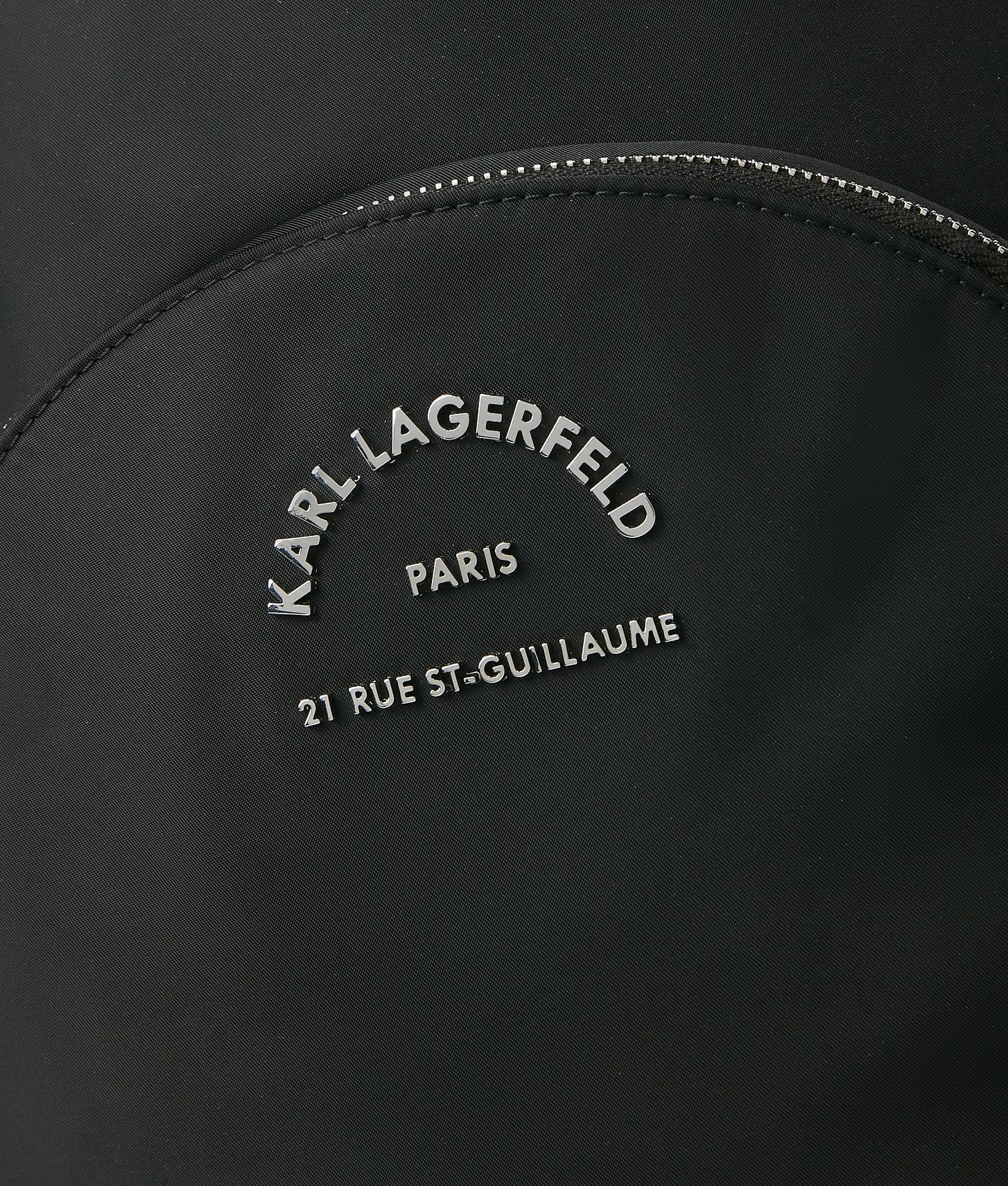 KarlLagerfeld Rue St-Guillaume Medium Backpack Black