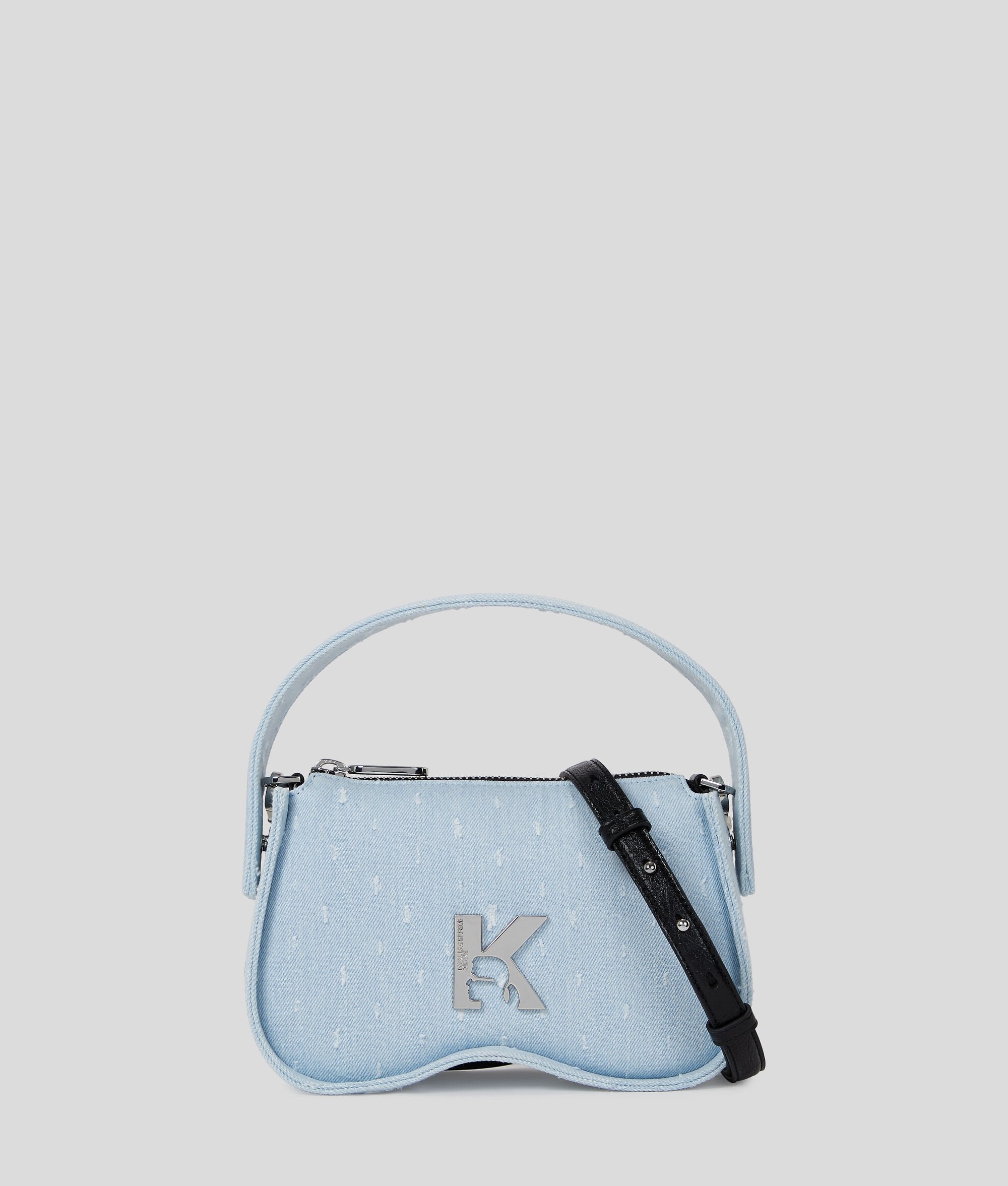 Sunglasses BouclŽ Top Handle Bag Washed Blue Boucle Washed Blue Boucle