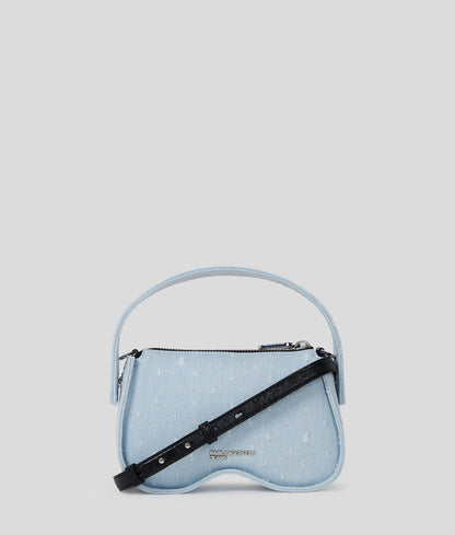 Sunglasses BouclŽ Top Handle Bag Washed Blue Boucle Washed Blue Boucle