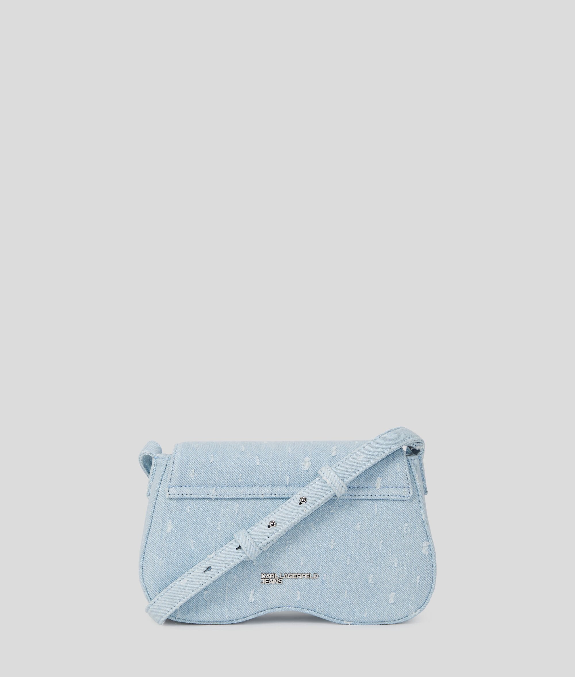 Sunglasses BouclŽ Crossbody Bag Washed Blue Boucle Washed Blue Boucle