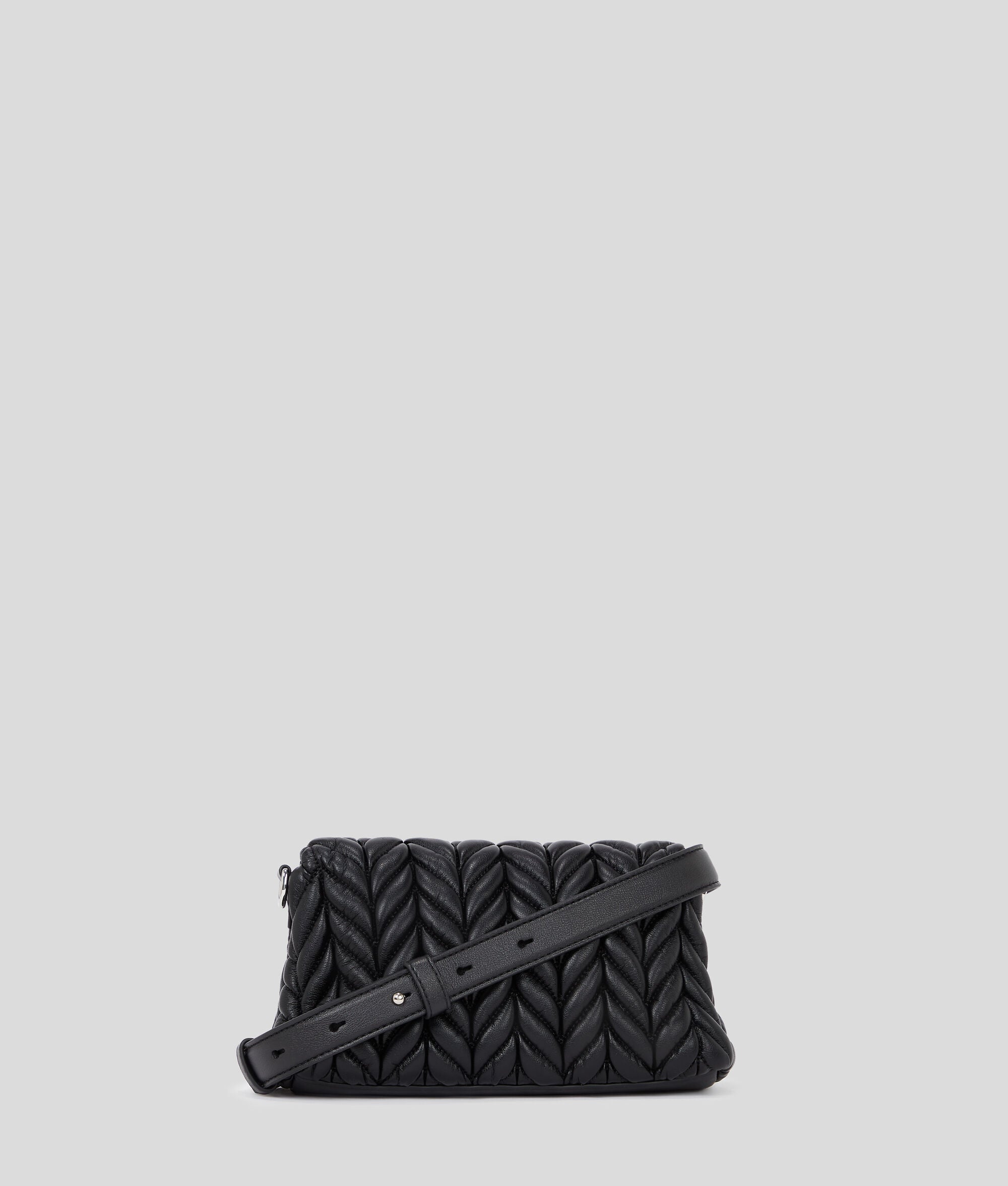K/Weave Crossbody Bag Black-Nickel Black-Nickel