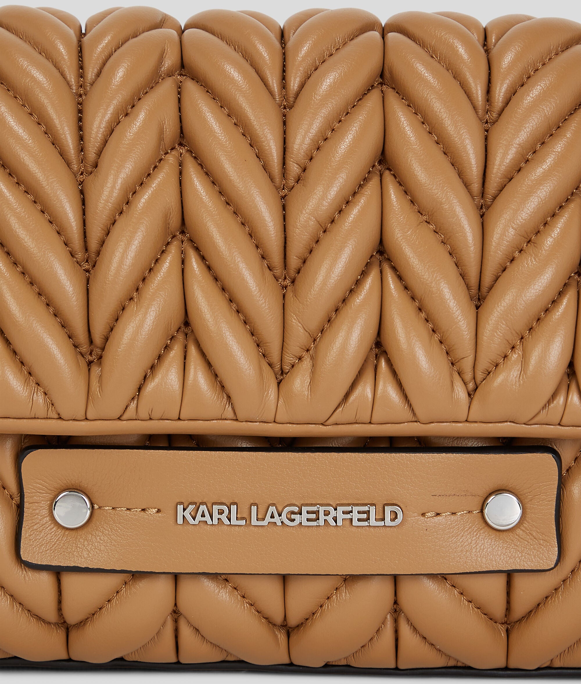 K/Weave Crossbody Bag Caramel Caramel