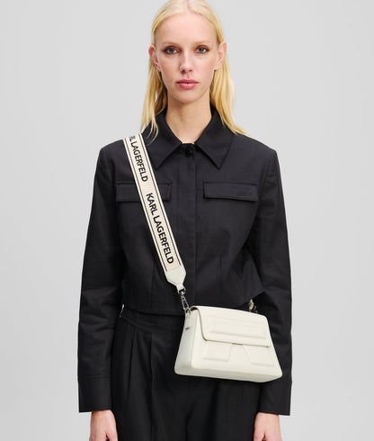 KarlLagerfeld Ikon K Crossbody Bag Cement