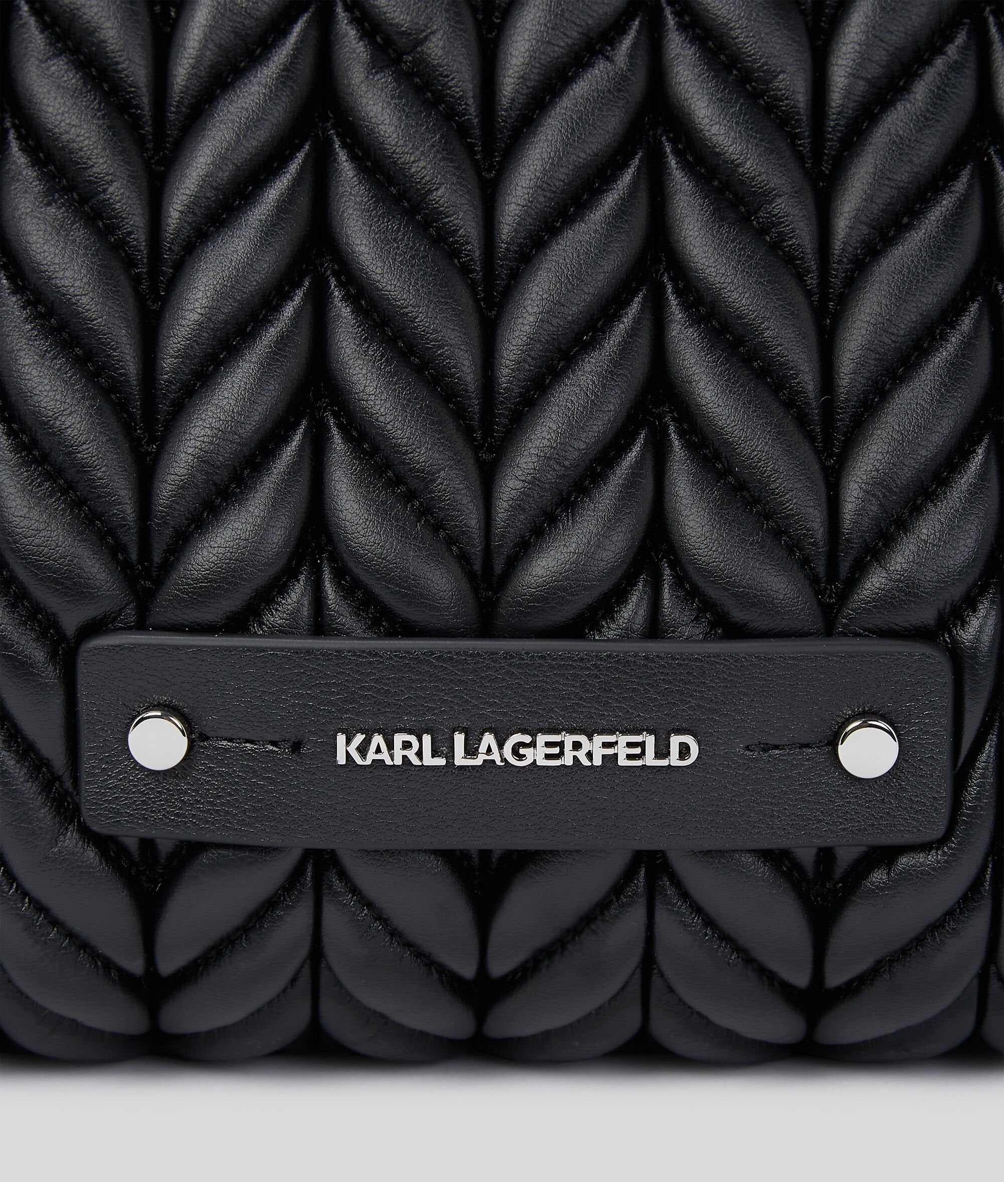 K/Weave Large Tote Bag Black-Nickel Black-Nickel