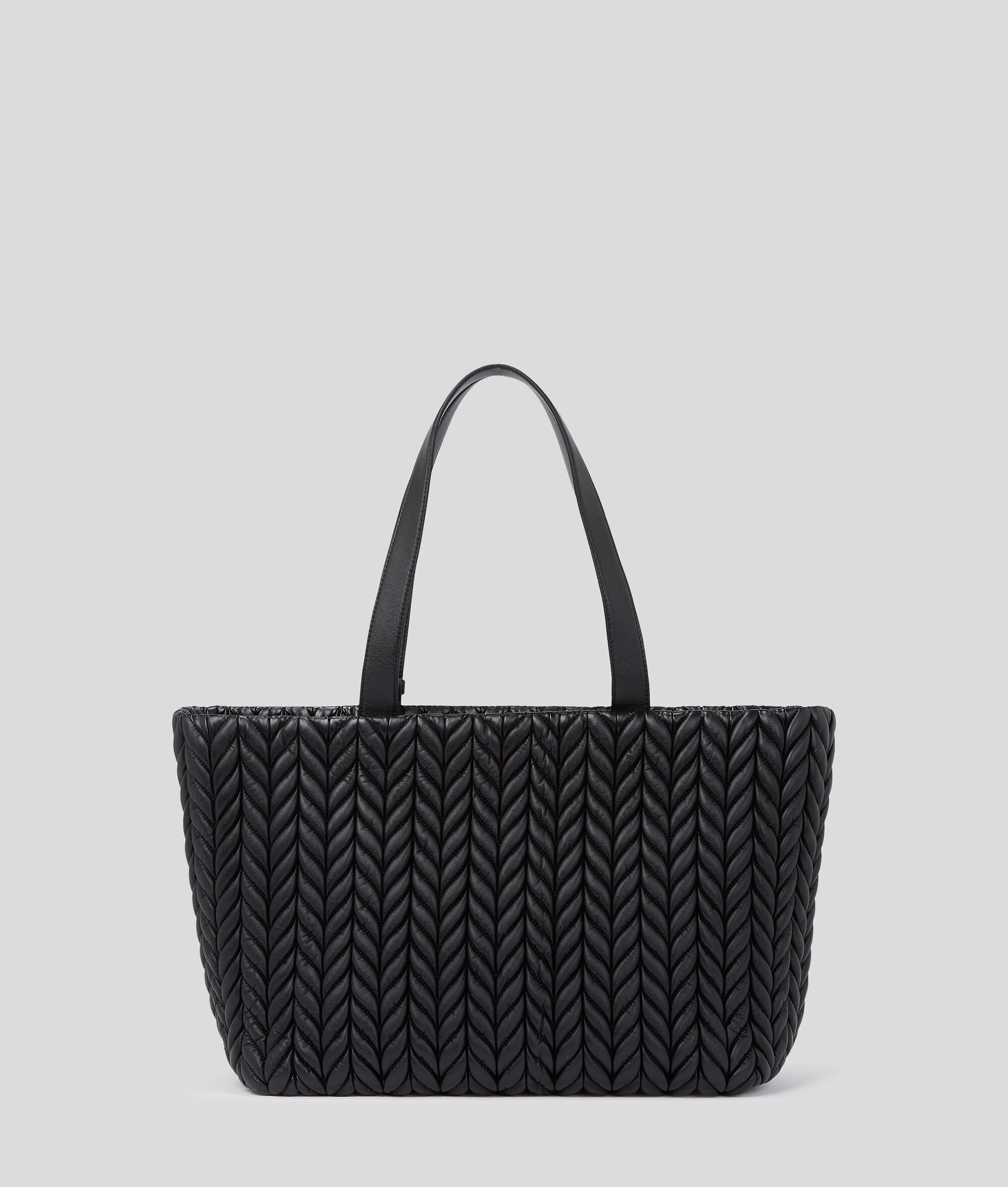 K/Weave Large Tote Bag Black-Nickel Black-Nickel
