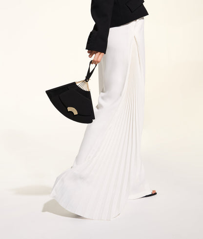 KarlLagerfeld Kl Studio Fan Clutch Bag Black/Gold