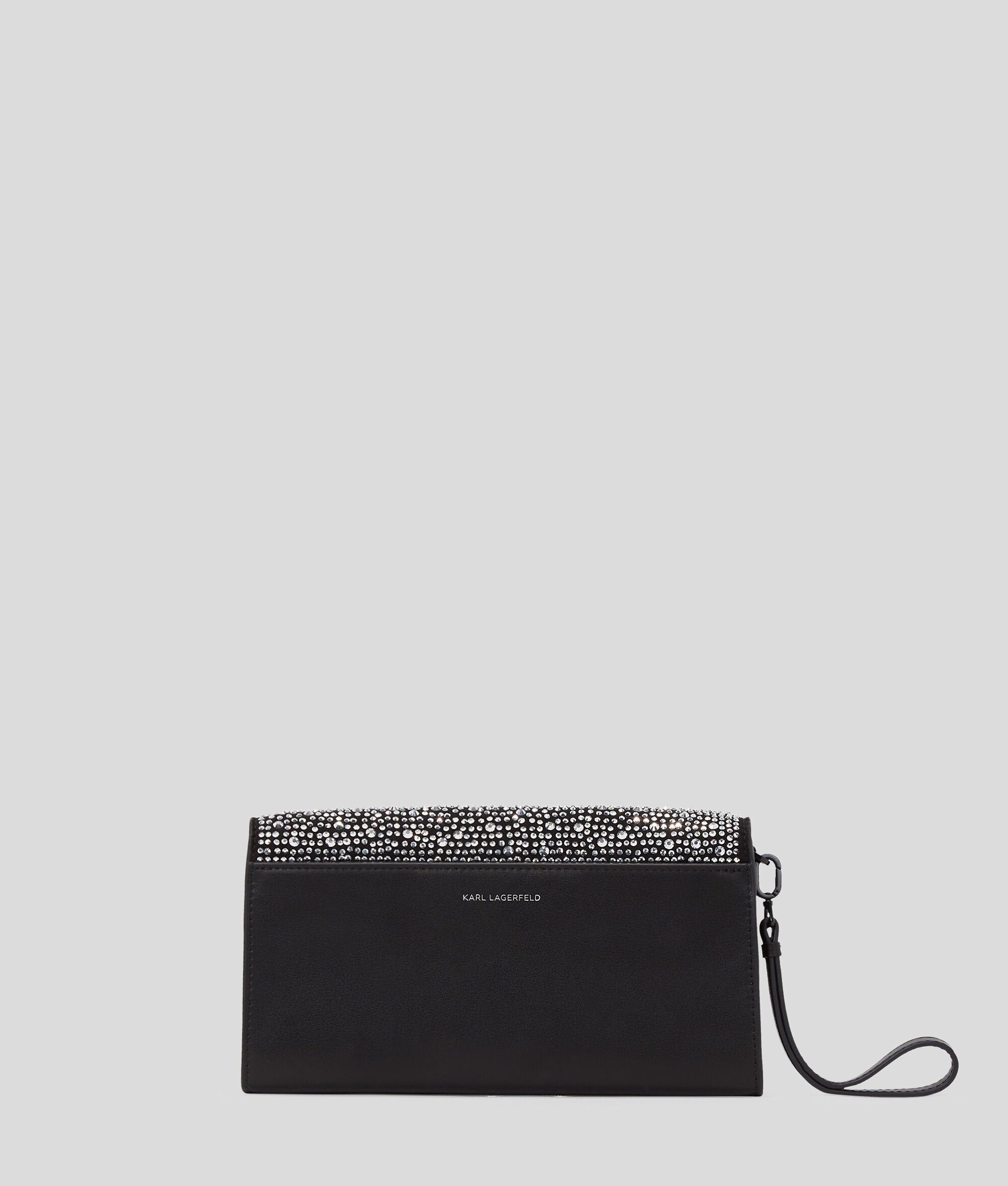 K/Soiree Rhinestone Clutch Bag Silver Embellishment Silver Embellishment