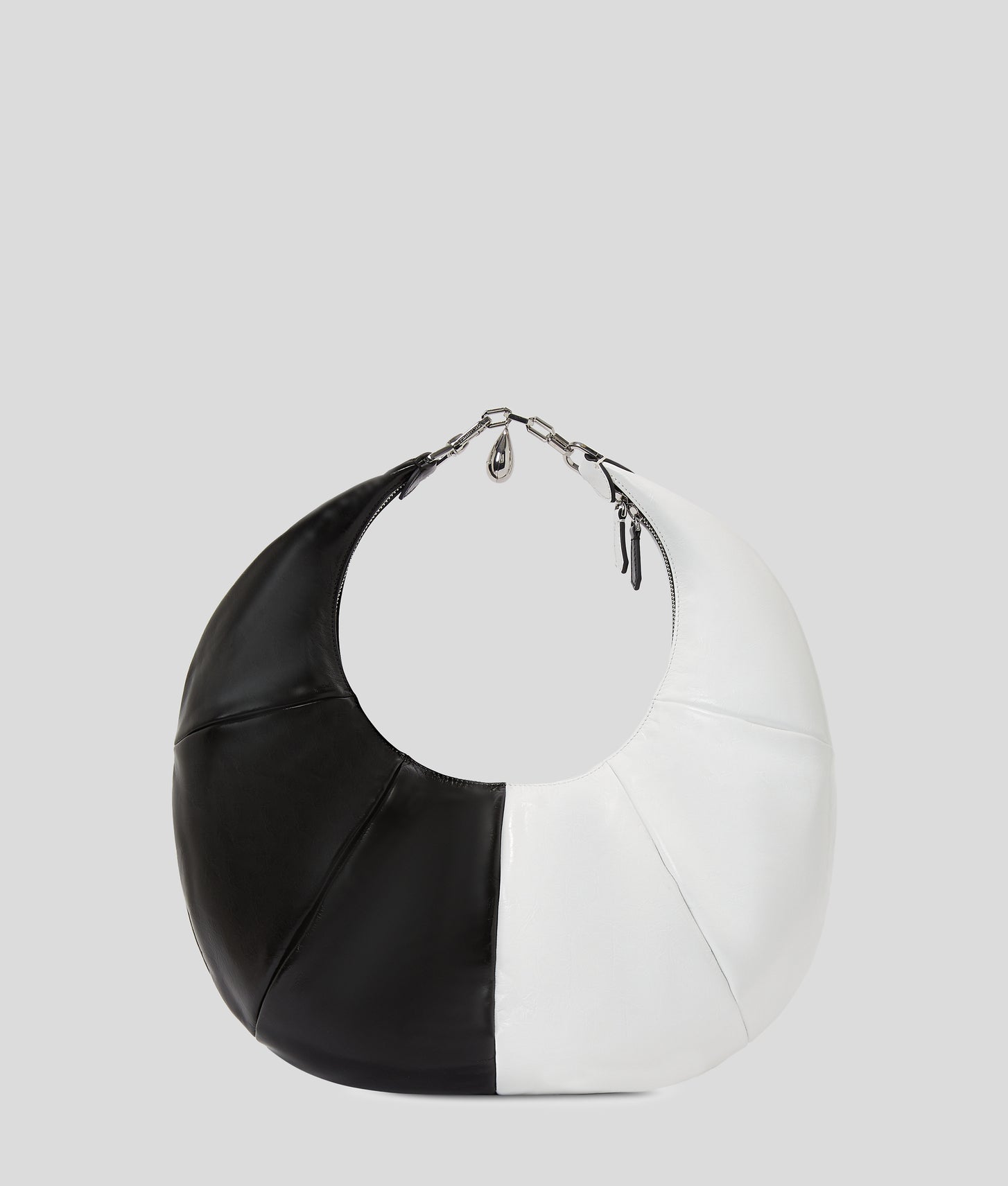 KarlLagerfeld Kl X Joann Large Shoulder Bag White/Black