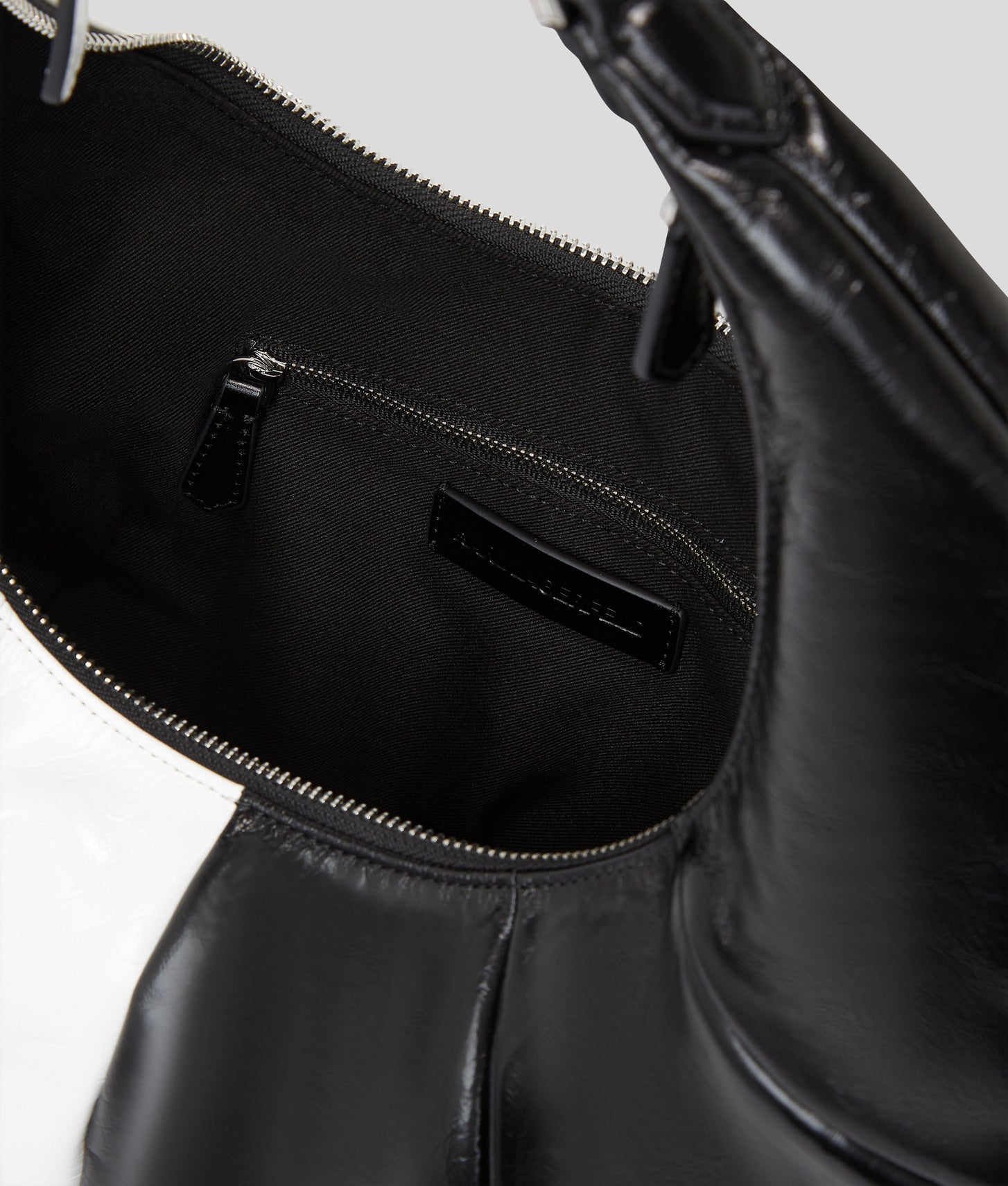 KarlLagerfeld Kl X Joann Large Shoulder Bag White/Black