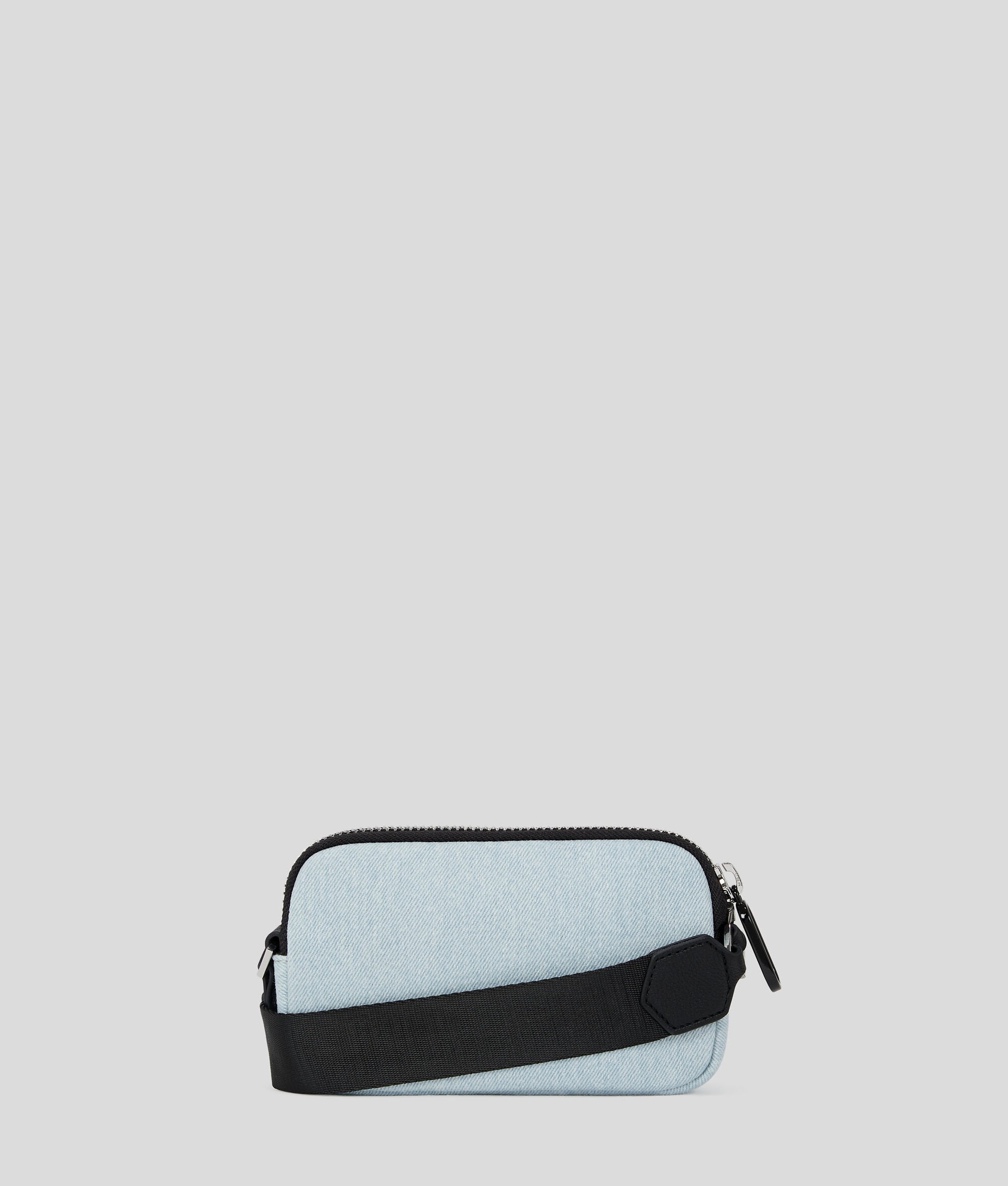 Box Logo Mini Denim Crossbody Bag Light Blue Light Blue