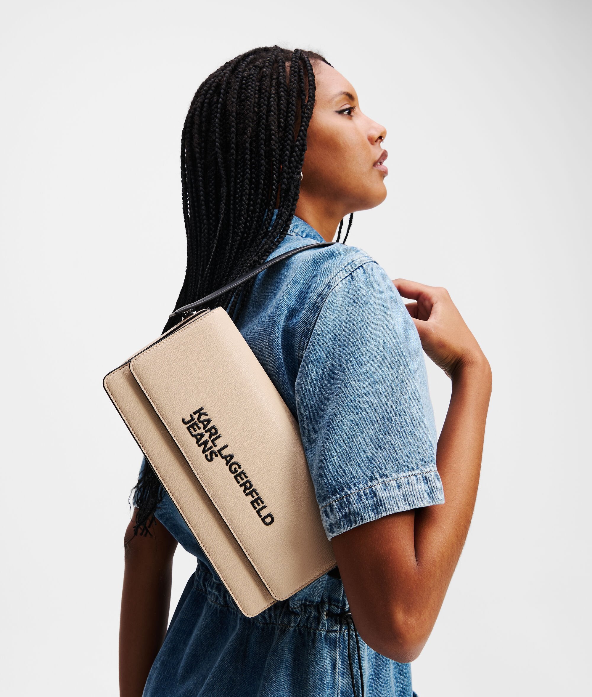 Logo Crossbody Bag Wood Ash Wood Ash