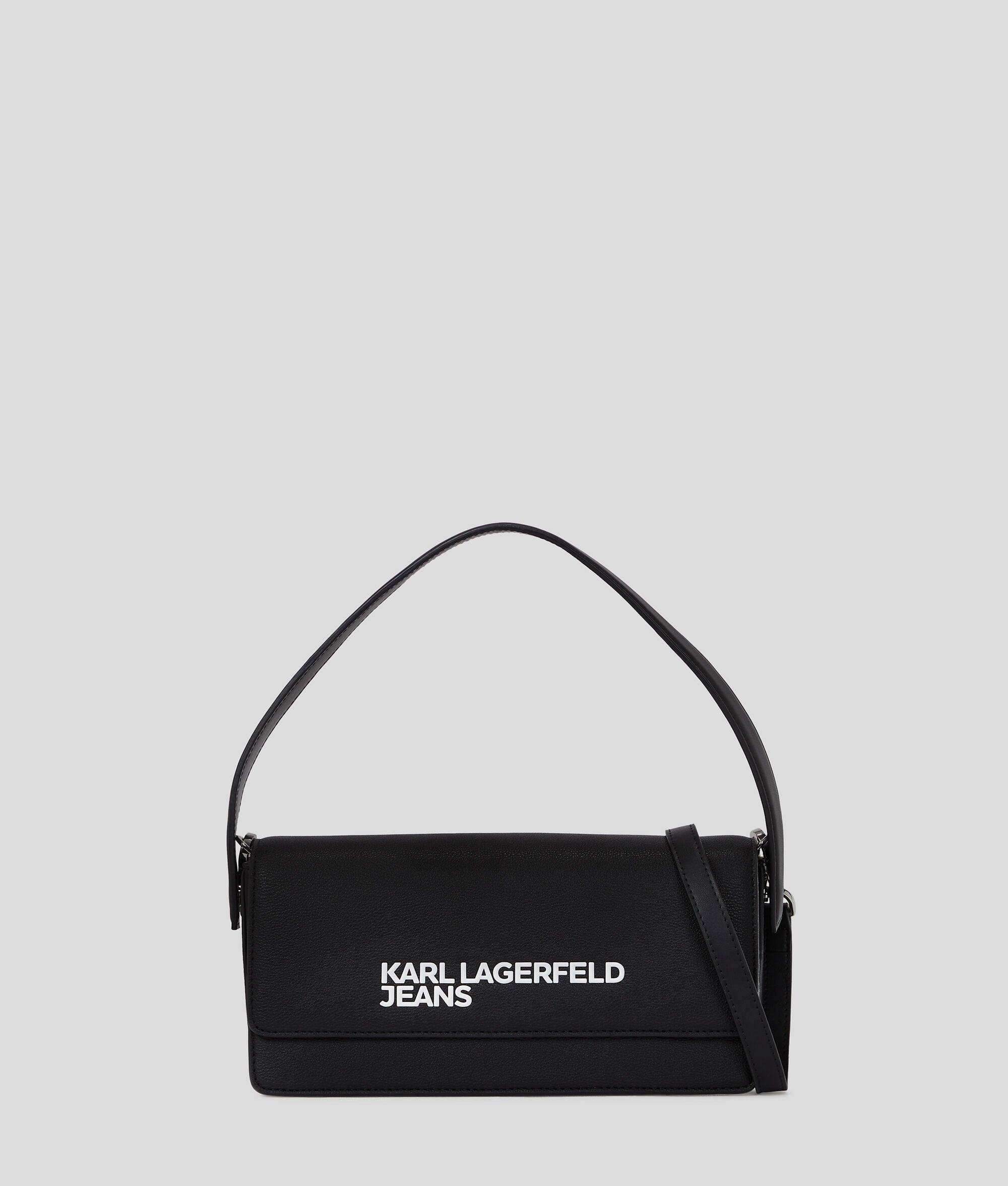 Logo Crossbody Bag Black Black
