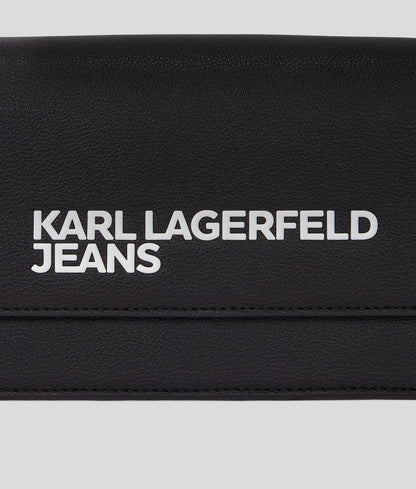 Logo Crossbody Bag Black Black
