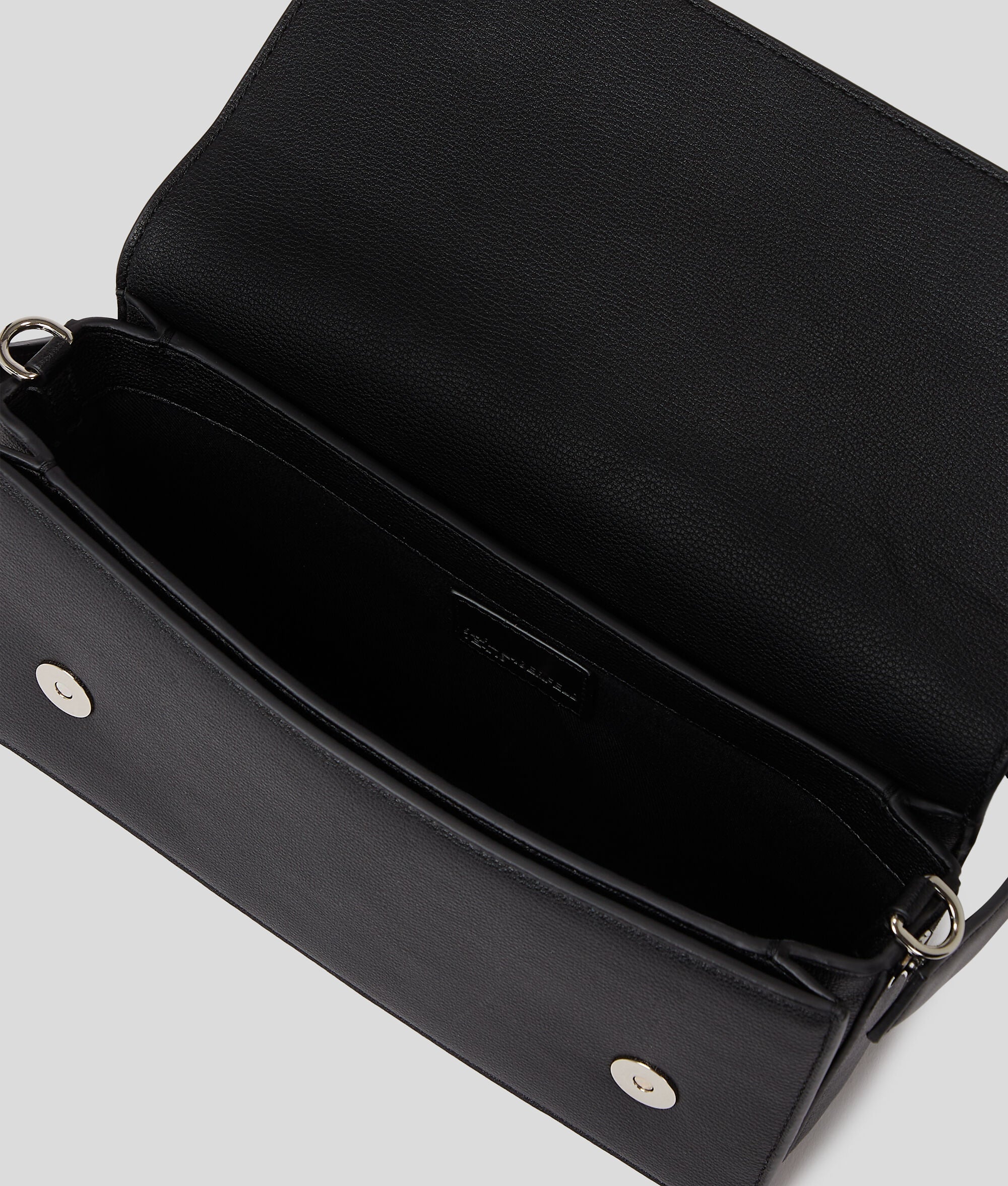 Logo Crossbody Bag Black Black
