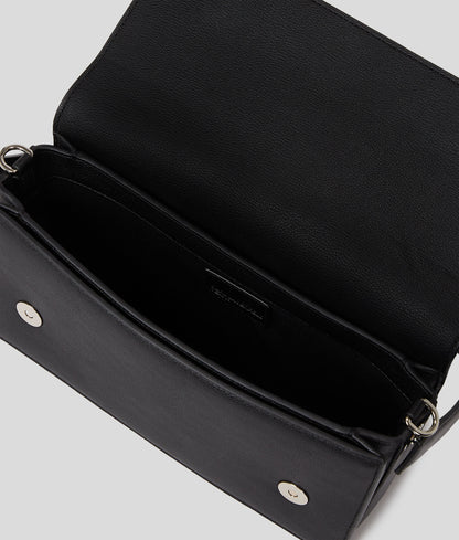 Logo Crossbody Bag Black Black