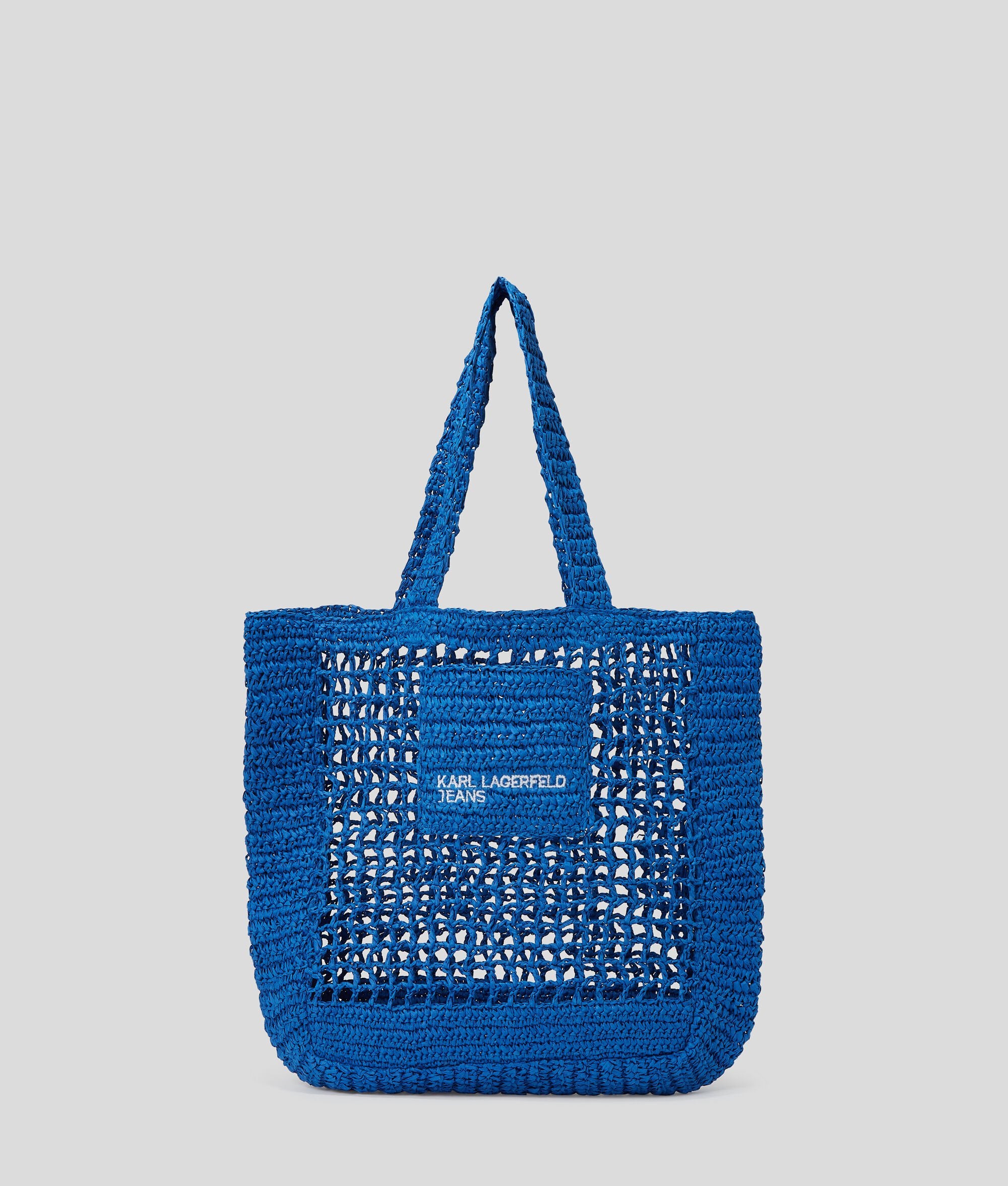 Raffia Shopper KLJ Blue KLJ Blue
