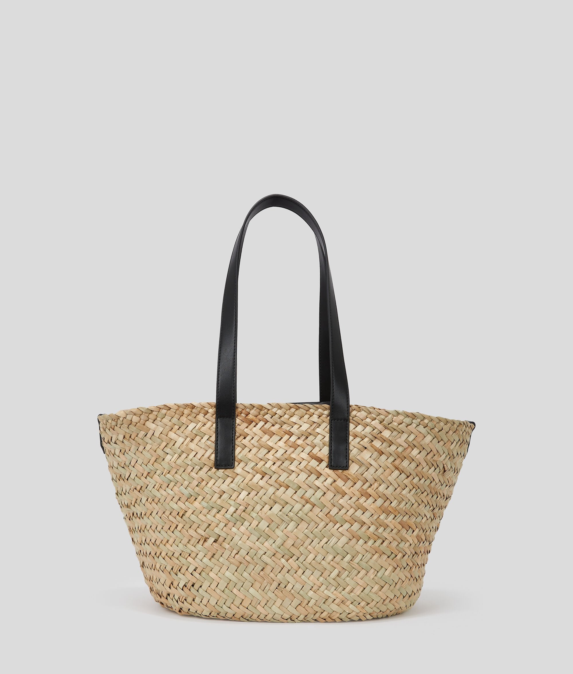 Raffia Tote Bag Natural/Black Natural/Black