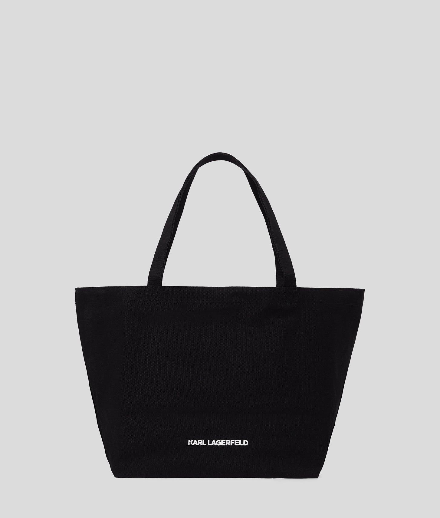 KarlLagerfeld Ikon Aquarelle Shopper Black
