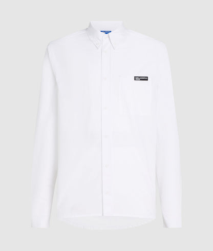 Karl Lagerfeld Poplin Shirt White