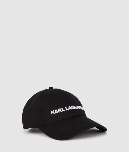 Karl Lagerfeld Monogram Linen Blend T-Shirt Coronet Blue