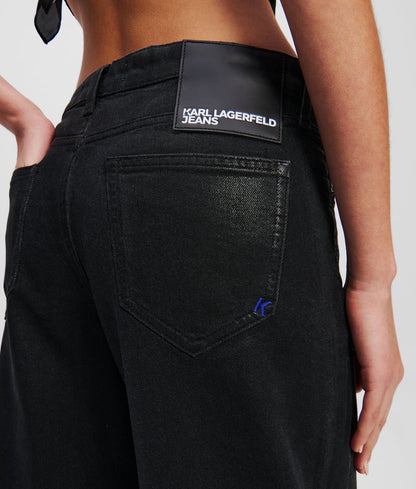 KarlLagerfeld Nylon Shoulder Bag White/Black