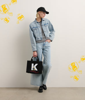 KarlLagerfeld Disney X Kl Medium Shopper Black