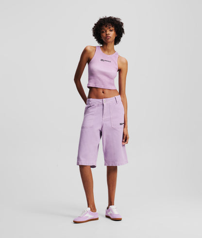 KarlLagerfeld Klj Box Logo Camera Bag Lavendula