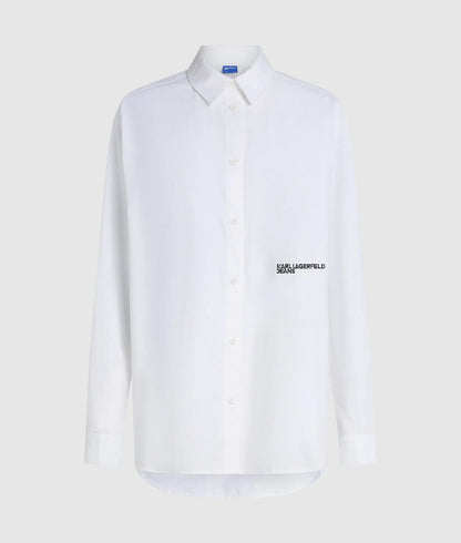 Karl Lagerfeld Oxford Shirt White