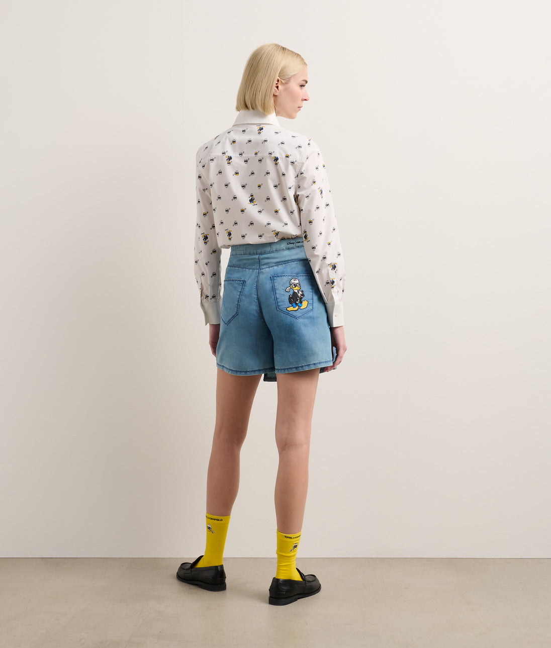 KarlLagerfeld Disney X Kl Crossbody Wallet Black