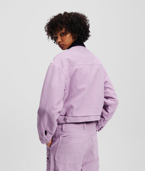 KarlLagerfeld Klj Box Logo Camera Bag Lavendula