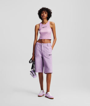 KarlLagerfeld Sunglasses Shoulder Bag Black