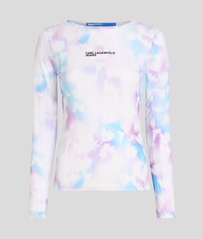 KarlLagerfeld Klj Box Logo Mini Crossbody Bag Lavendula