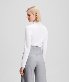 KarlLagerfeld Kweave Crossbody Bag Black-Nickel