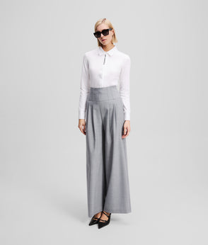 KarlLagerfeld Kweave Crossbody Bag Black-Nickel