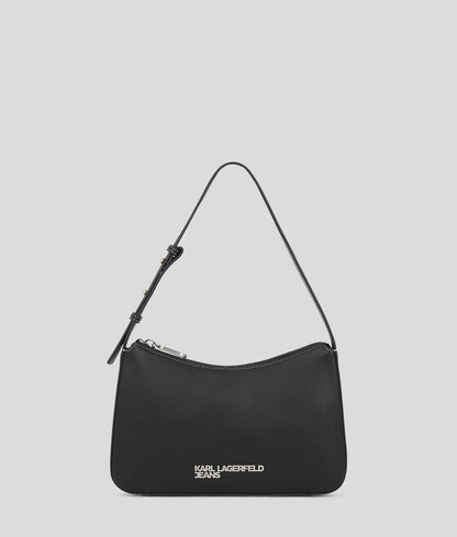KarlLagerfeld Metal Logo Shoulder Bag Black