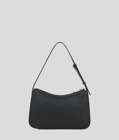 KarlLagerfeld Metal Logo Shoulder Bag Black