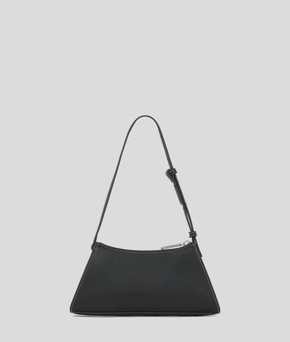 KarlLagerfeld Metal Logo Small Shoulder Bag Black