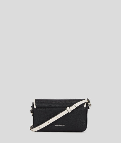 KarlLagerfeld Kskuare Crossbody Bag Black/White