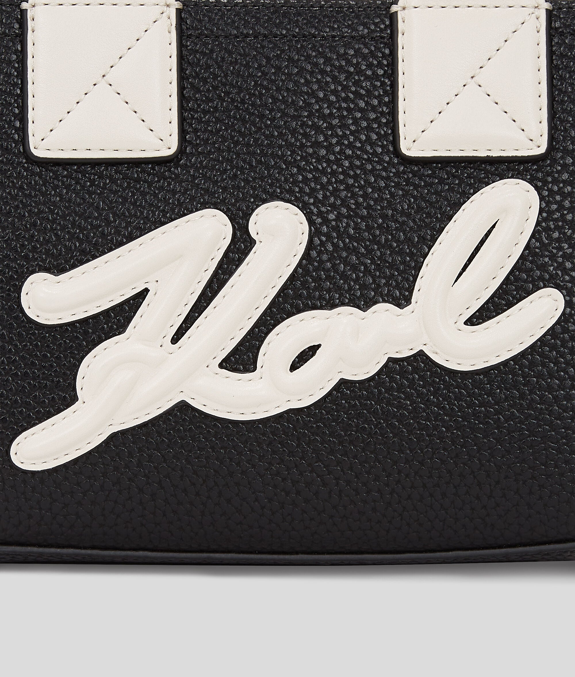 K/Skuare Small Tote Bag Black/White Black/White