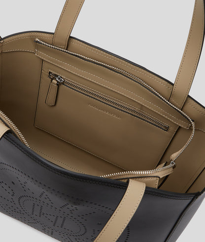KarlLagerfeld Kcircle Medium Tote Bag Black