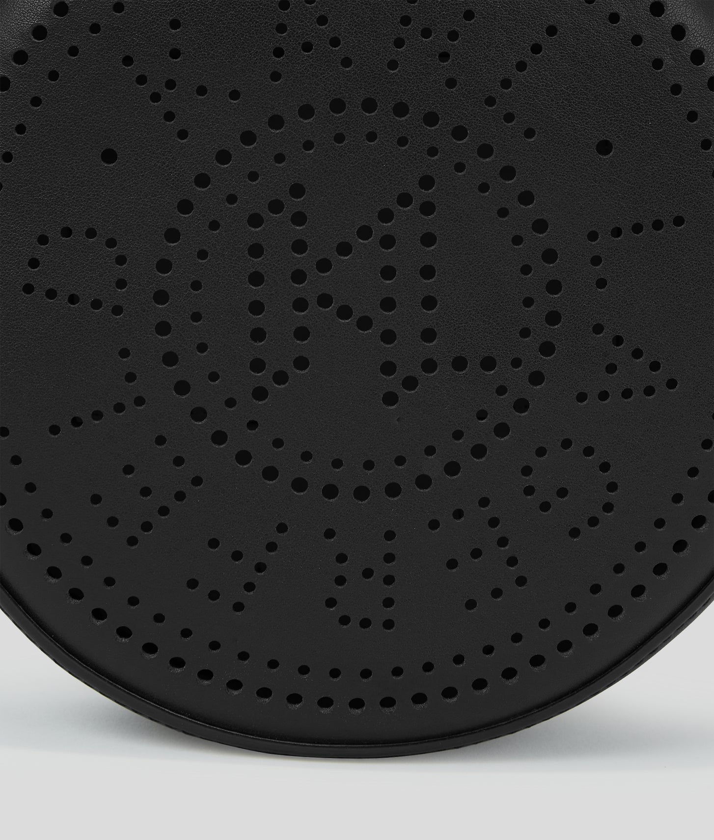 KarlLagerfeld Kcircle Embossed Logo Round Crossbody Bag Black