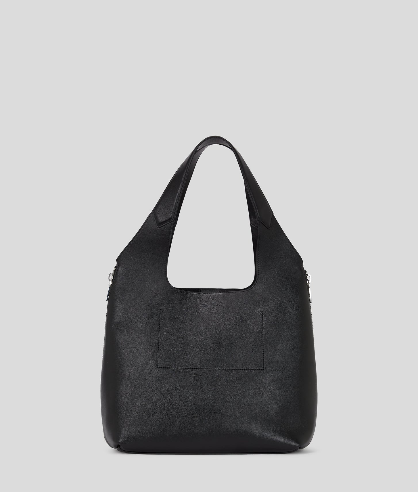 KarlLagerfeld Khardware Medium Tote Bag Black-Nickel