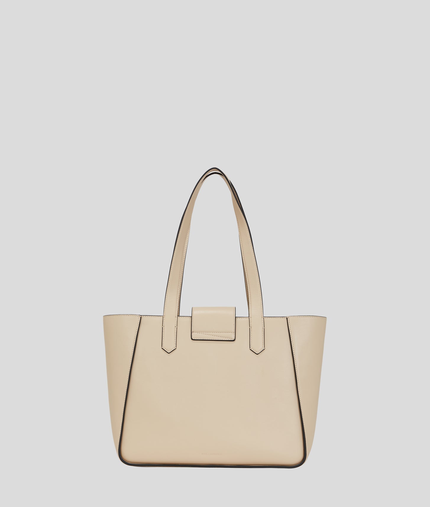 KarlLagerfeld Ksignature Medium Tote Bag Trench Beige