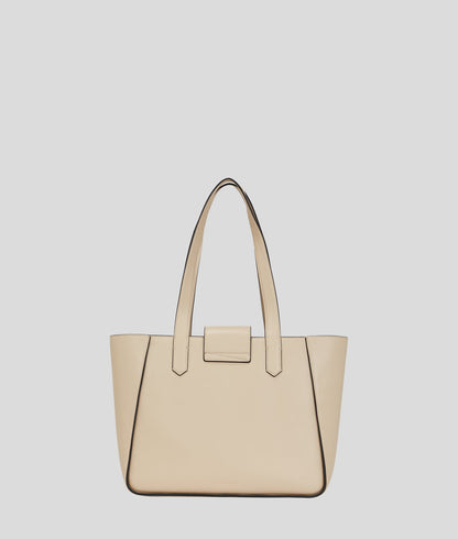 KarlLagerfeld Ksignature Medium Tote Bag Trench Beige