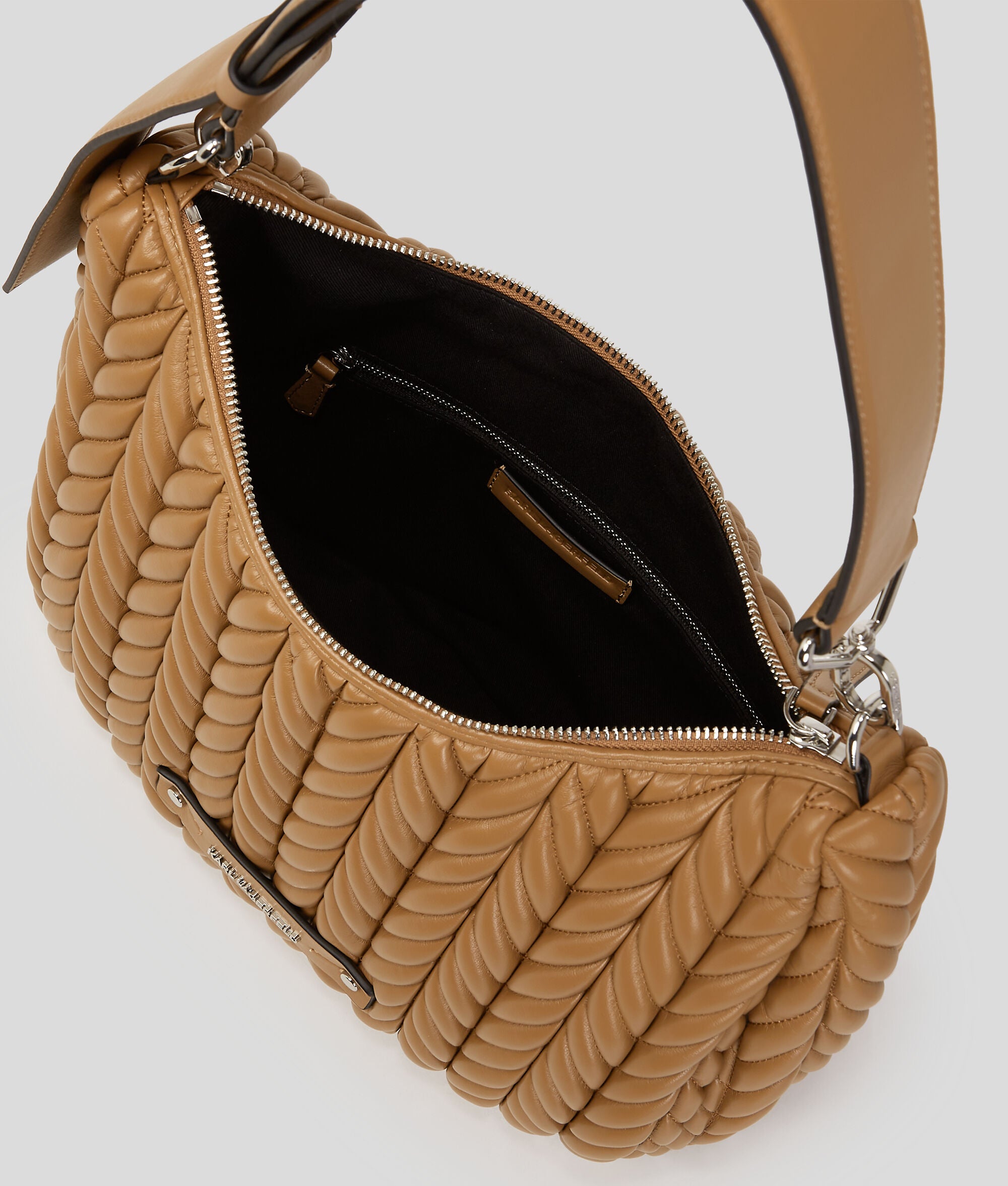 K/Weave Hobo Bag Caramel Caramel