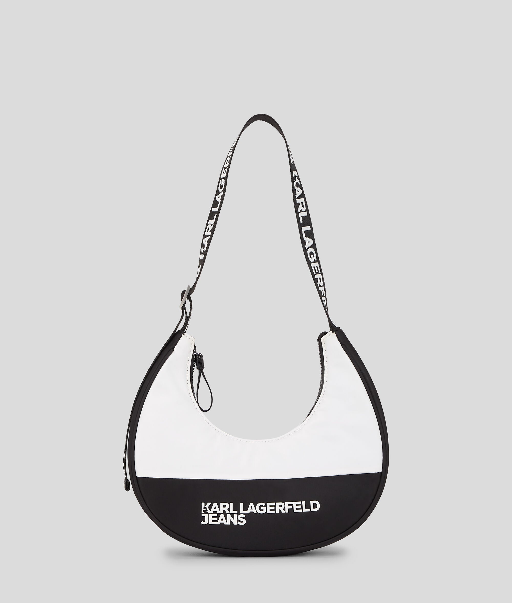 Nylon Moon Shoulder Bag White/Black White/Black