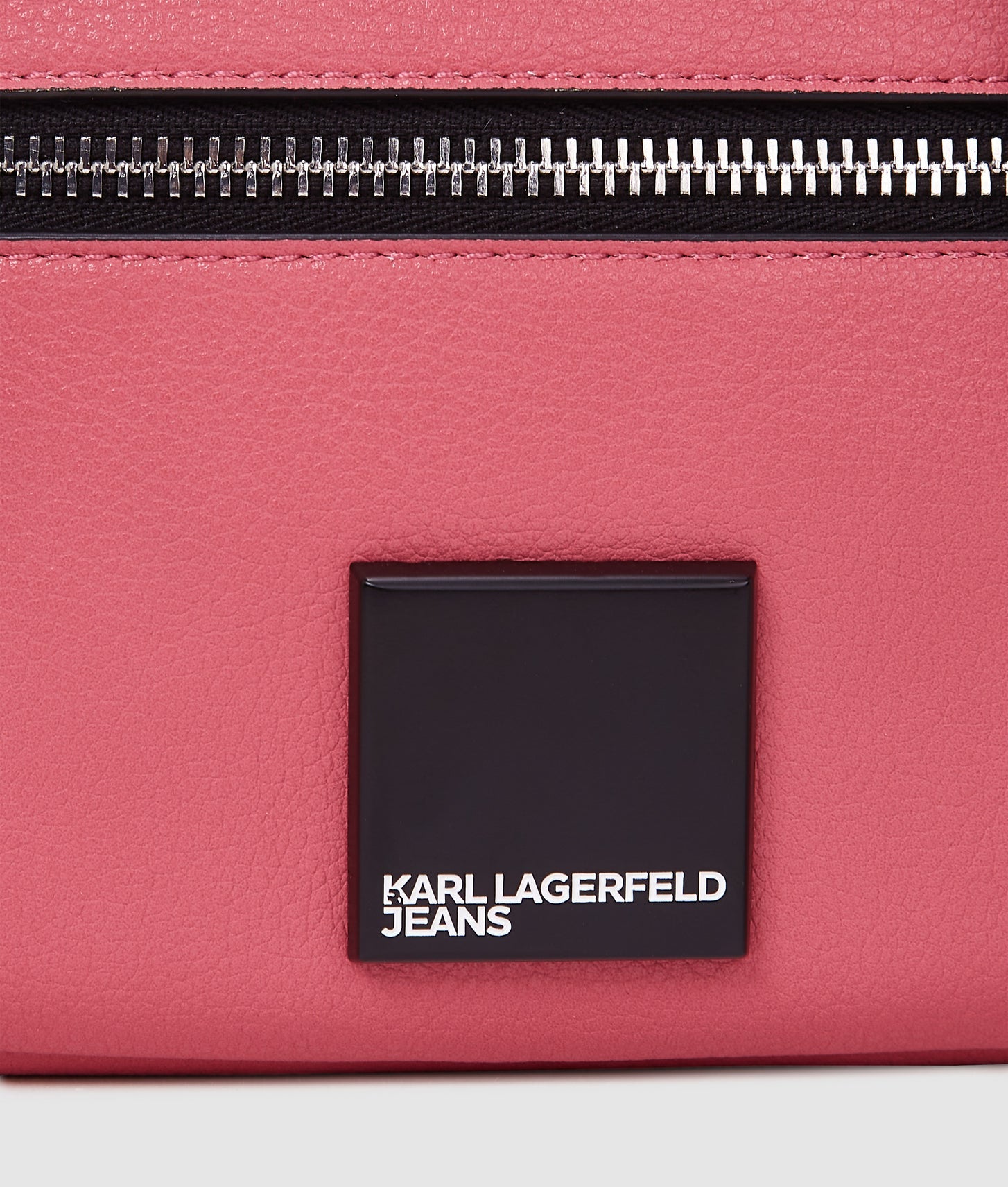 KarlLagerfeld Box Logo Crossbody Camera Bag Slate Rose