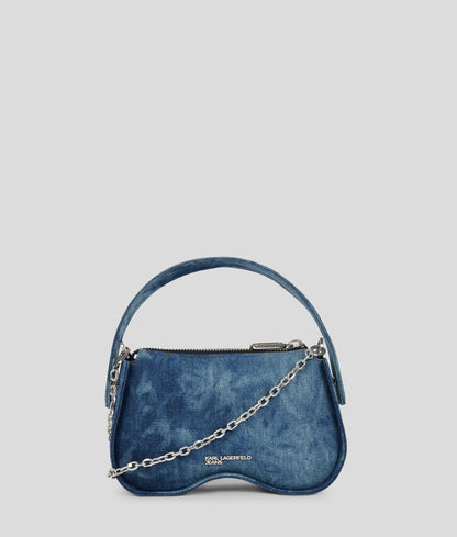 Sunglasses Denim Top-Handle Bag Tinted Visual Washed Blue Tinted Visual Washed Blue