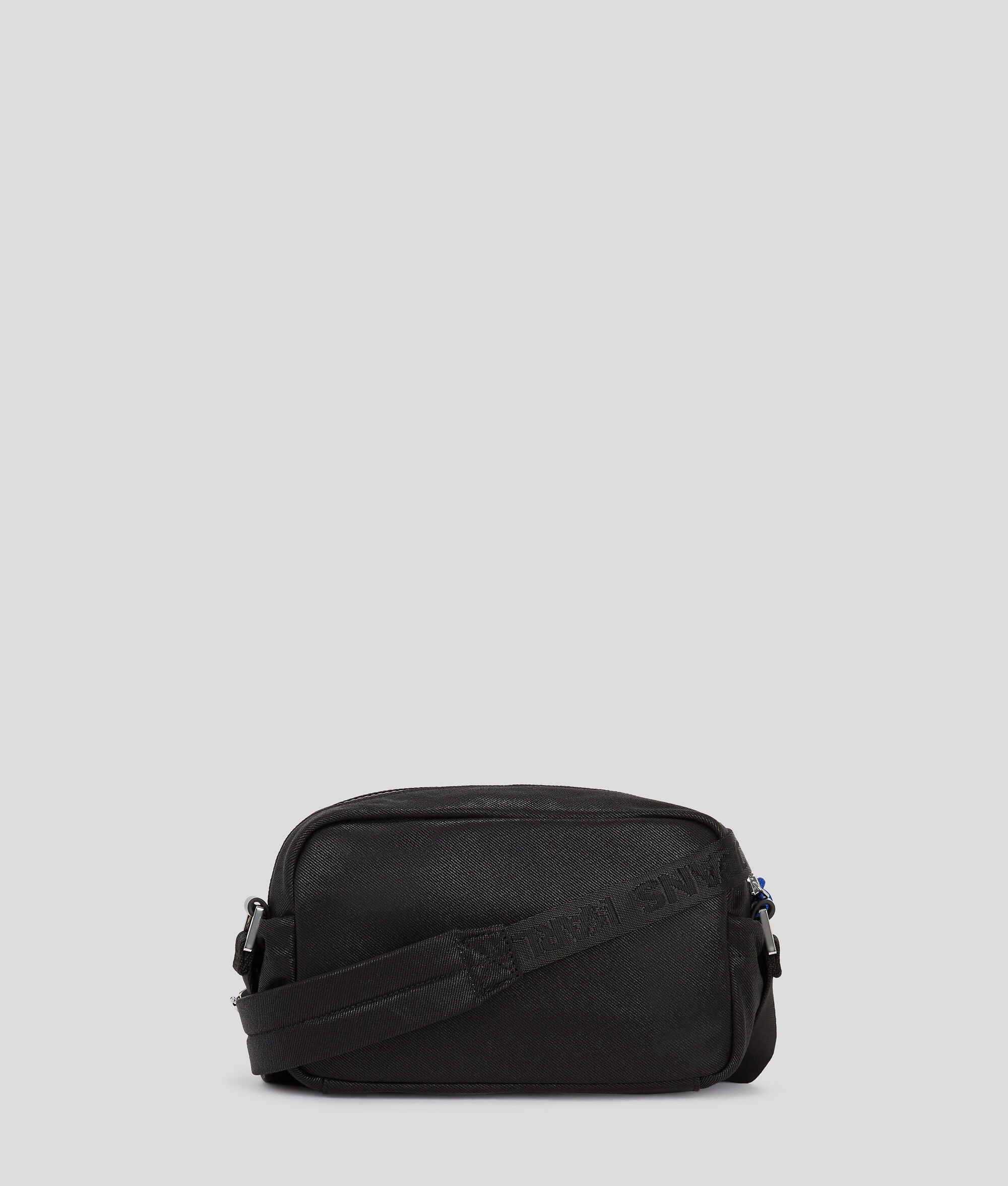 Utility Coated Denim Camera Bag Coated Black Denim Coated Black Denim
